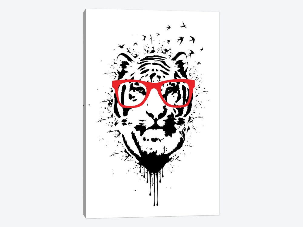 Hipster White by Durro Art 1-piece Canvas Art Print