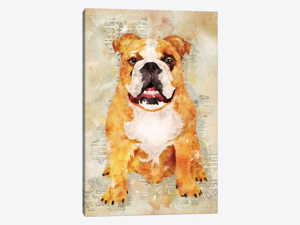 Boxer Dog by Durro Art 1-piece Art Print