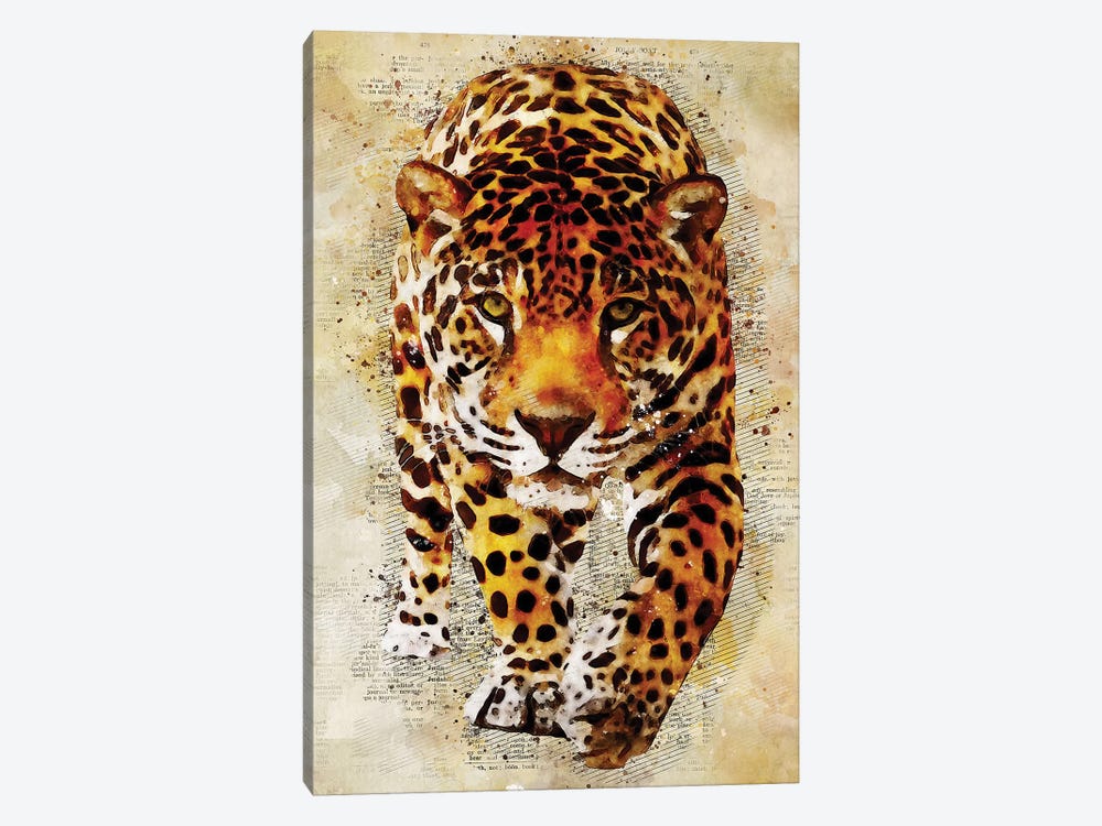 Leopard by Durro Art 1-piece Canvas Art