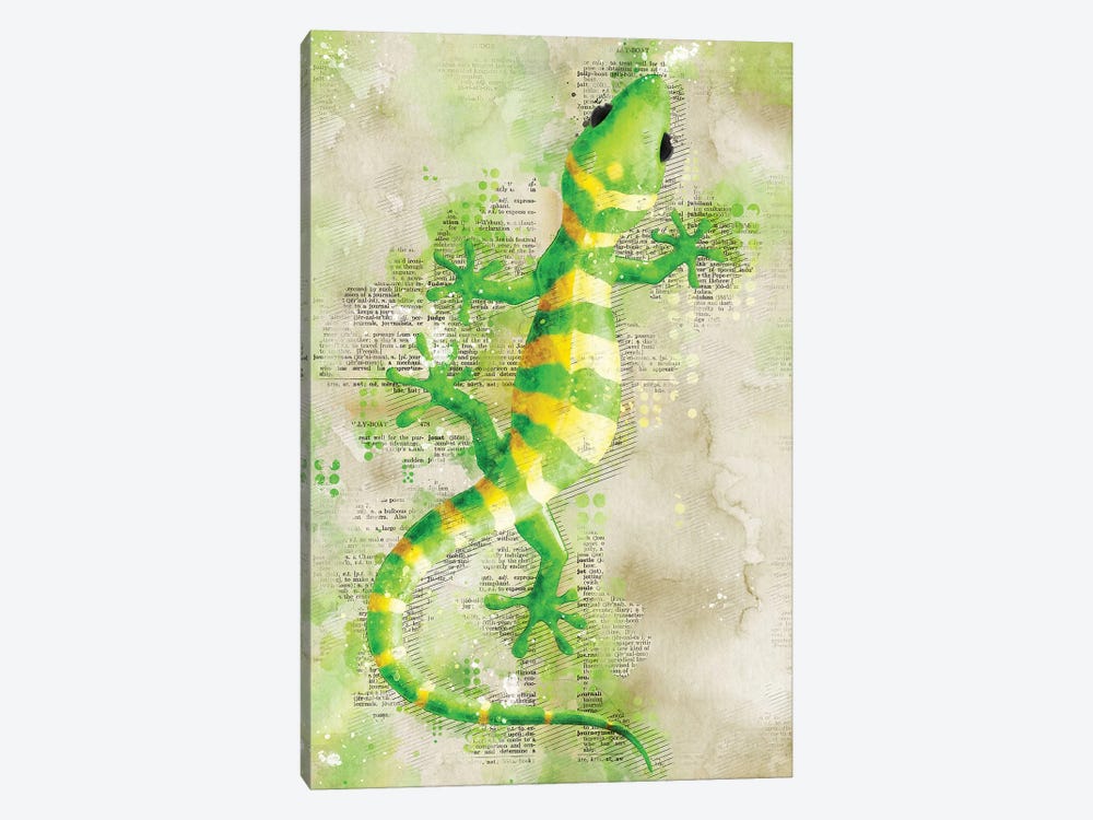 Lizard by Durro Art 1-piece Canvas Print