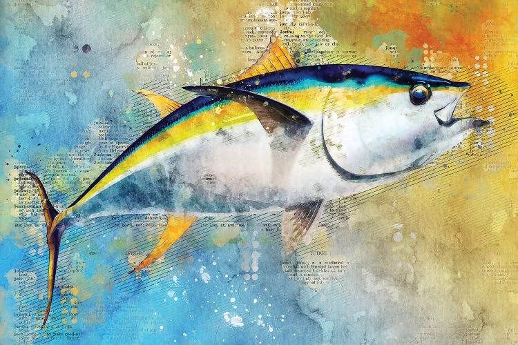 Big Fish Blue by Durro Art wall art
