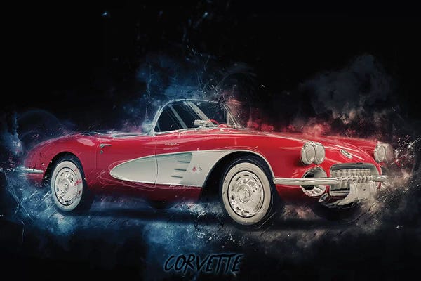 Chevrolet: Corvette by Durro Art