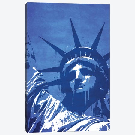 Liberty Of New York Canvas Print #DUR36} by Durro Art Canvas Wall Art