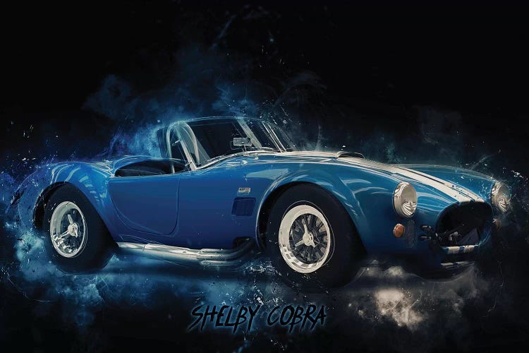 Shelby Cobra by Durro Art wall art