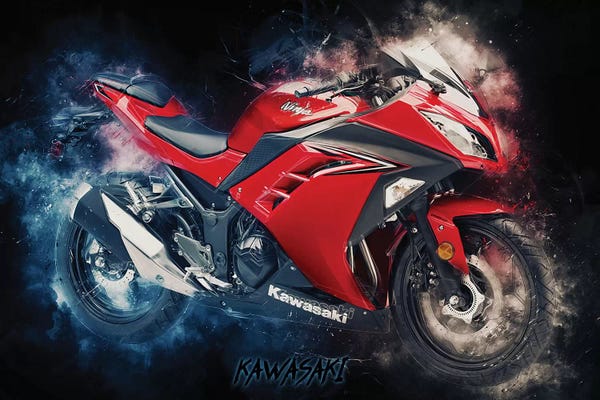 Motorcycles: Kawasaki Ninja by Durro Art