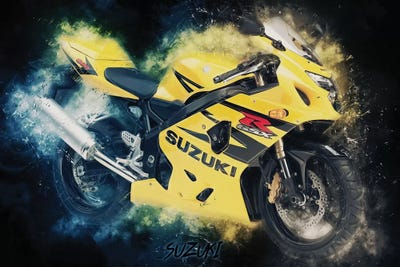 Suzuki Gsx by Durro Art canvas print
