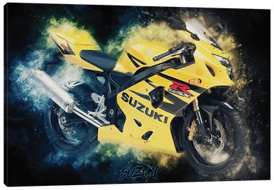 Suzuki Gsx Canvas Art Print - Durro Art