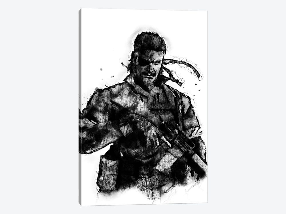 Solid Snake I by Durro Art 1-piece Canvas Print
