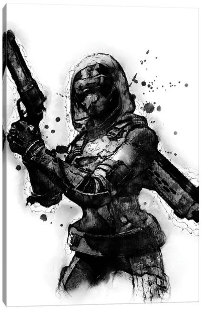 Destiny Hunter I Canvas Art Print - Destiny Game Series