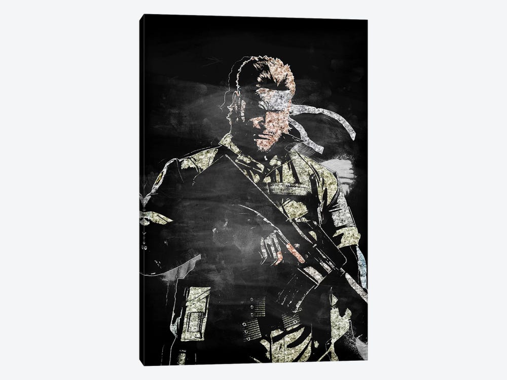 Solid Snake II by Durro Art 1-piece Canvas Wall Art