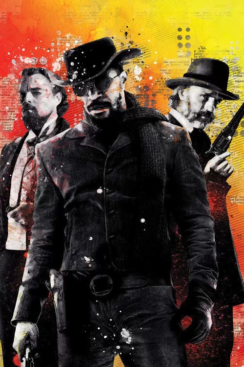 Django Watercolor by Durro Art wall art
