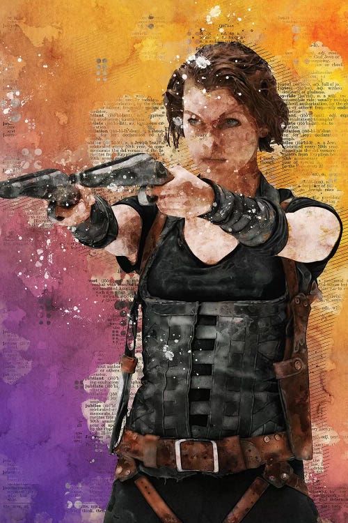 Resident Evil Watercolor