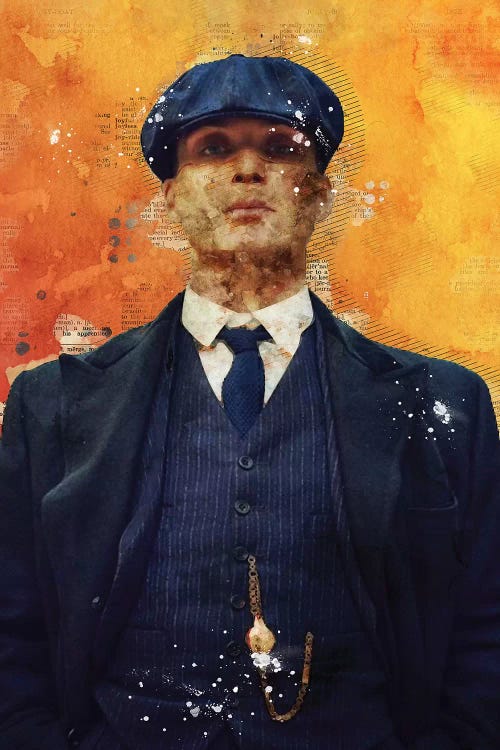 Tommy Shelby Watercolor