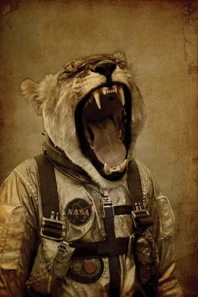 Durro Art: Space Roarrr by Durro Art