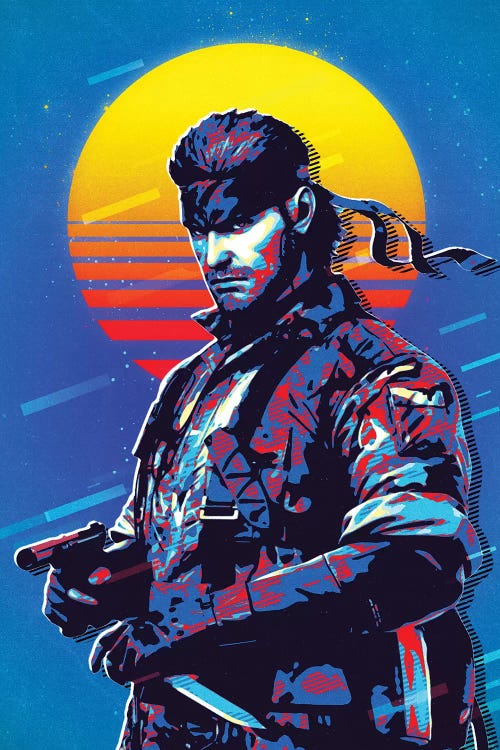 Solid Snake Retro