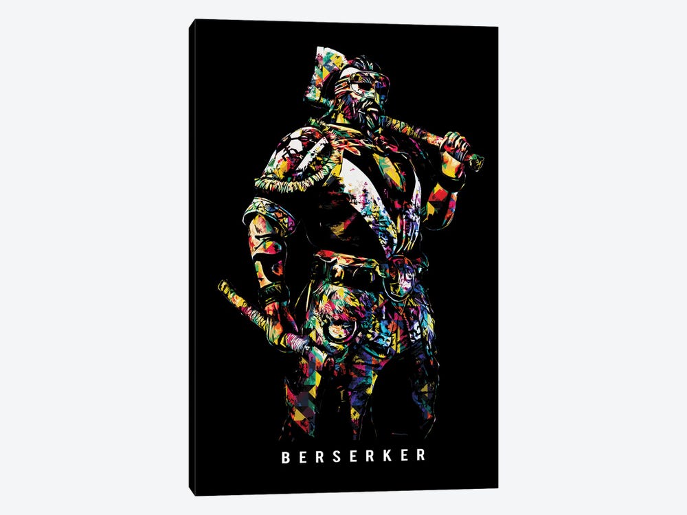 Berserker Wpap by Durro Art 1-piece Canvas Wall Art