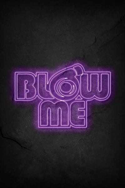 Blow Me by Durro Art canvas print