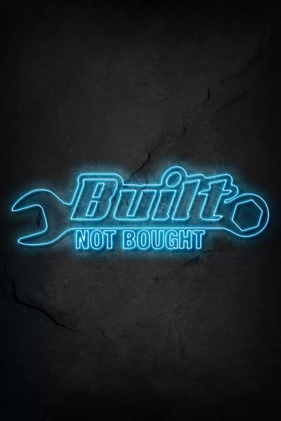 Built Not Bought by Durro Art canvas print