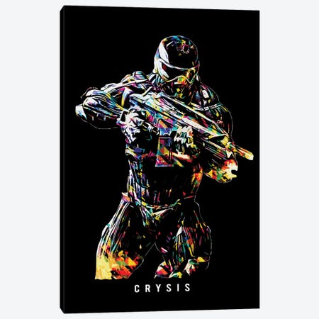 Crysis Wpap Canvas Print #DUR513} by Durro Art Art Print