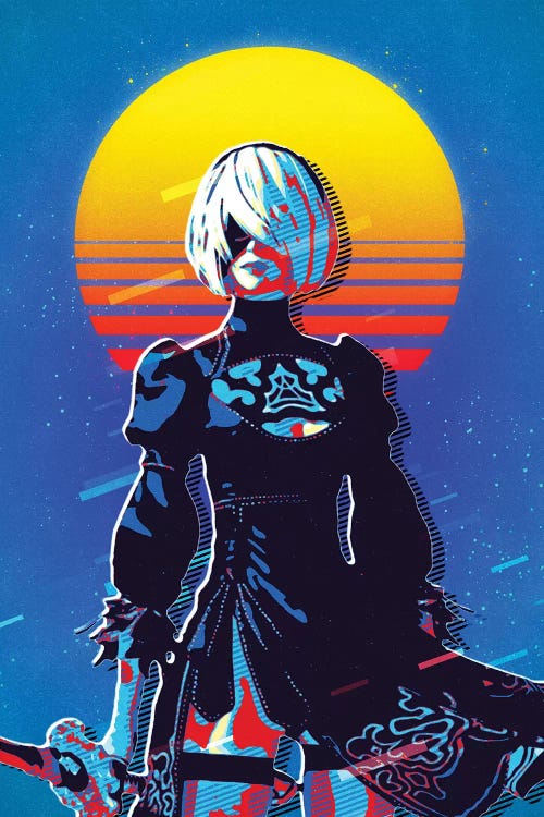 Nier Automata Retro