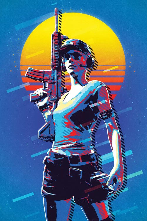 Pubg Girl 3 Retro