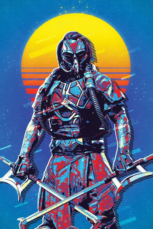 Kabal Retro by Durro Art wall art