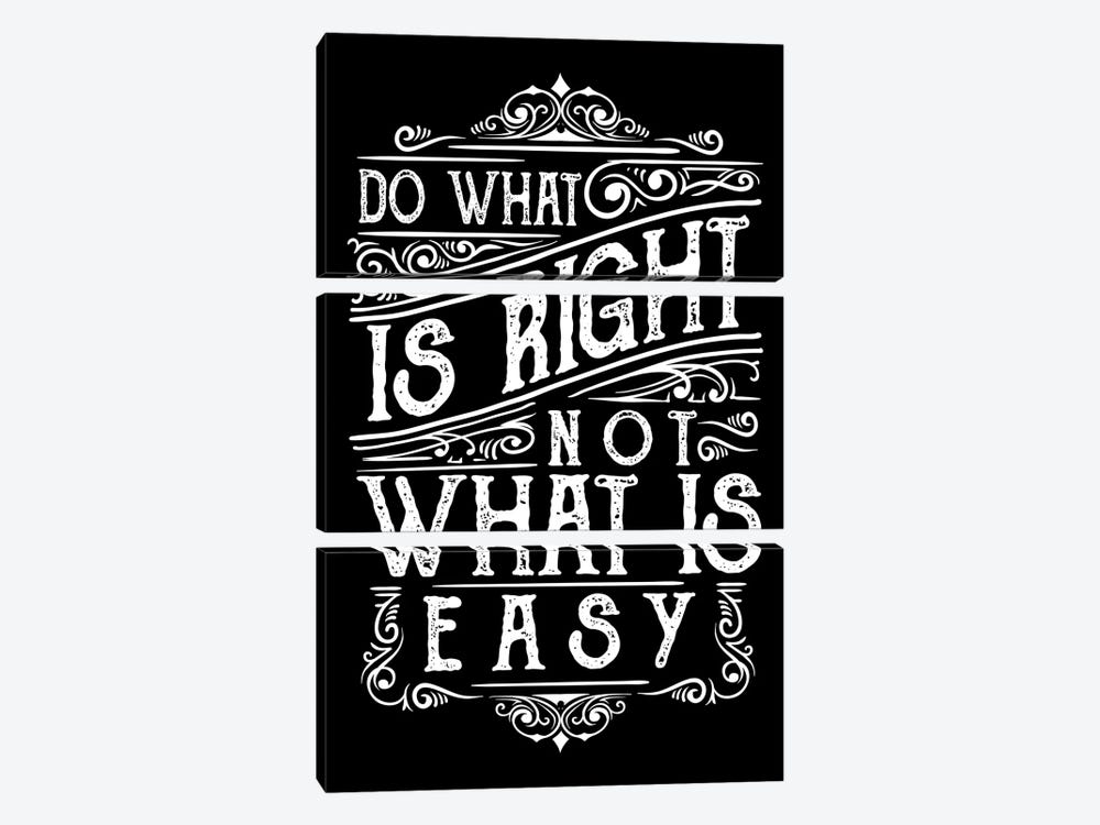 Do What Is Right by Durro Art 3-piece Canvas Art