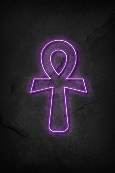 Neon: Ankh Neon by Durro Art