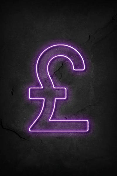 Money: Pound Neon by Durro Art