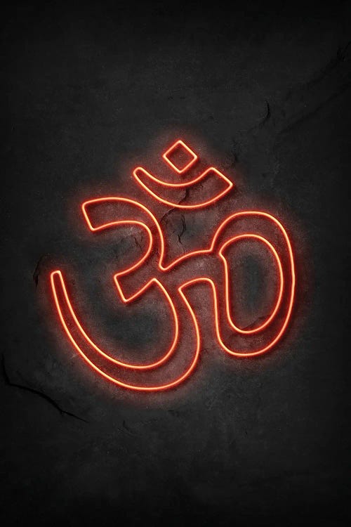 Hindu Neon by Durro Art wall art
