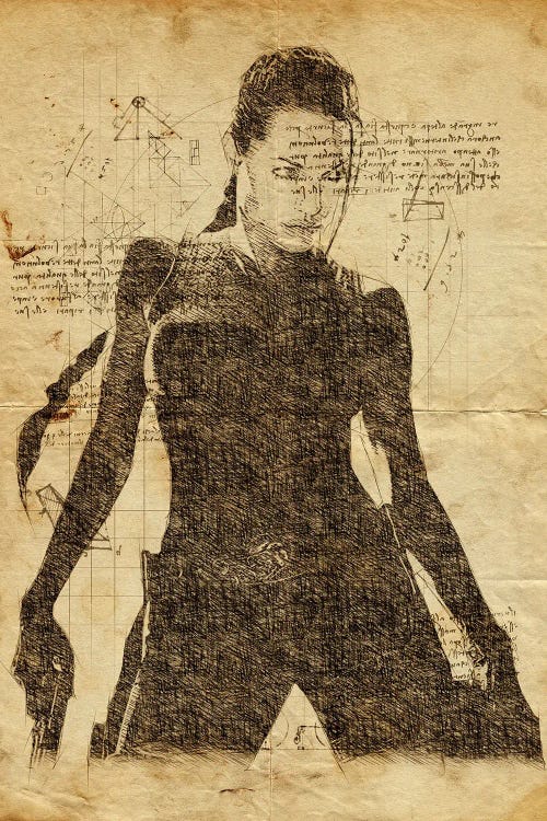 Lara Croft Davinci