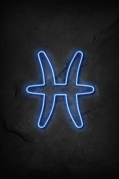 Pisces: Pisces Neon by Durro Art