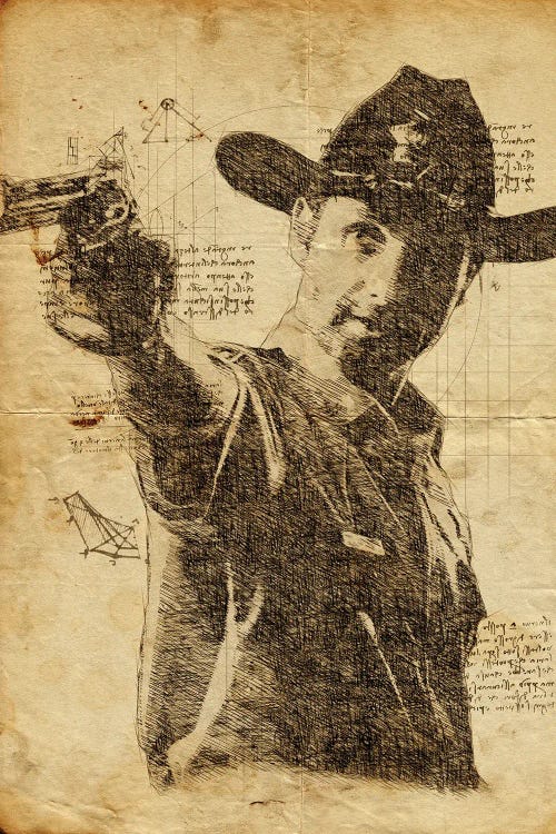 Rick Grimes Davinci