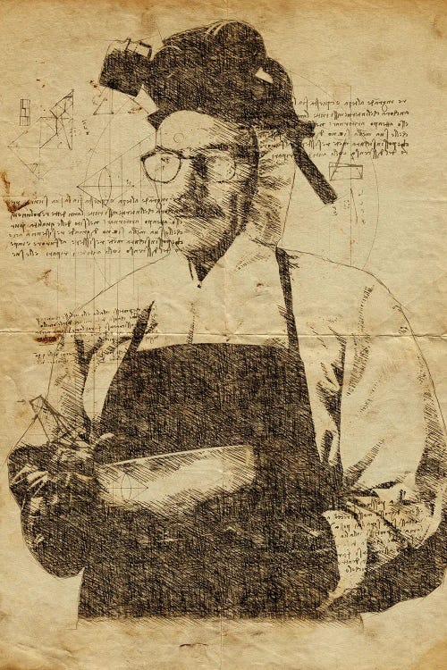 Walter Breaking Bad Davinci