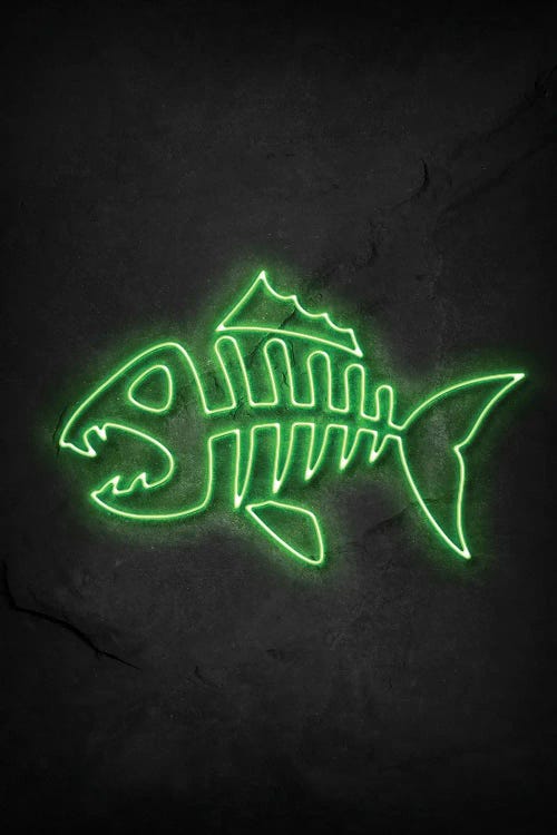 Fish Bone Neon