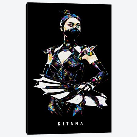 Kitana Canvas Print #DUR651} by Durro Art Canvas Wall Art