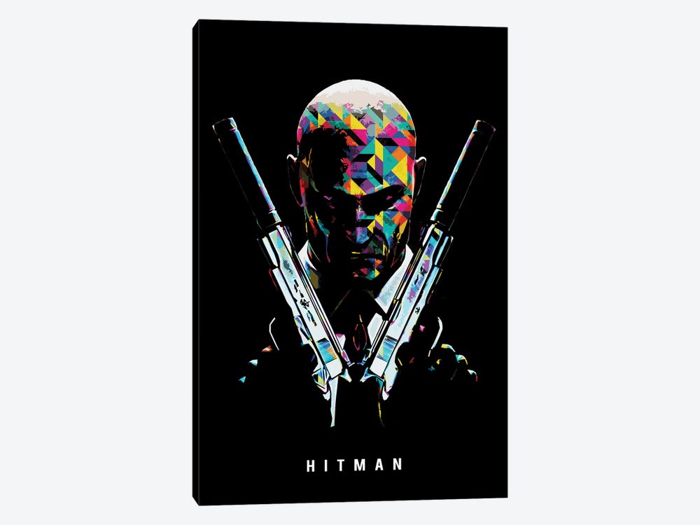 Hitman 2 by Durro Art 1-piece Canvas Art Print