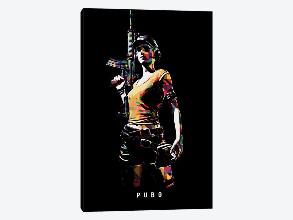 Pubg Girl Soldier I by Durro Art 1-piece Art Print