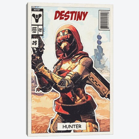 Destiny Comic Canvas Print #DUR680} by Durro Art Art Print