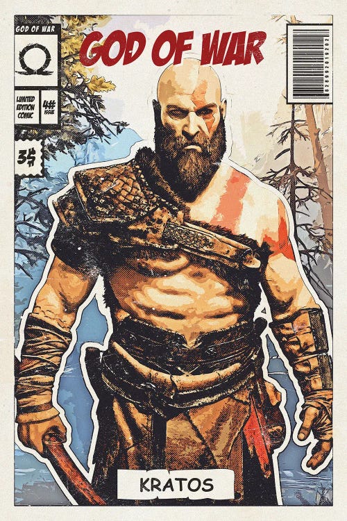 Kratos Comic