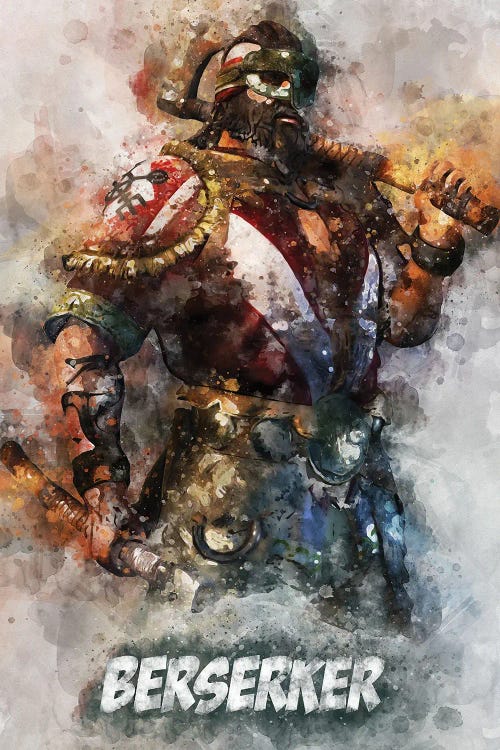 Berserker Watercolor II