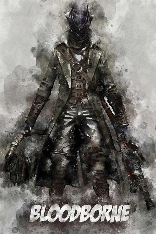 Bloodborne Watercolor II