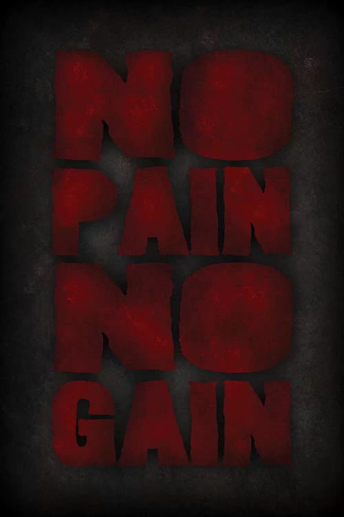 No Pain by Durro Art wall art