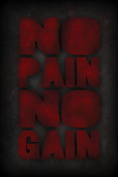 Fitness: No Pain by Durro Art