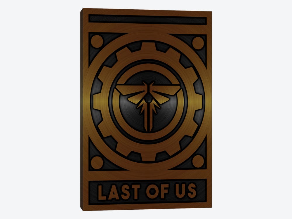 Last Of Us Gold by Durro Art 1-piece Art Print