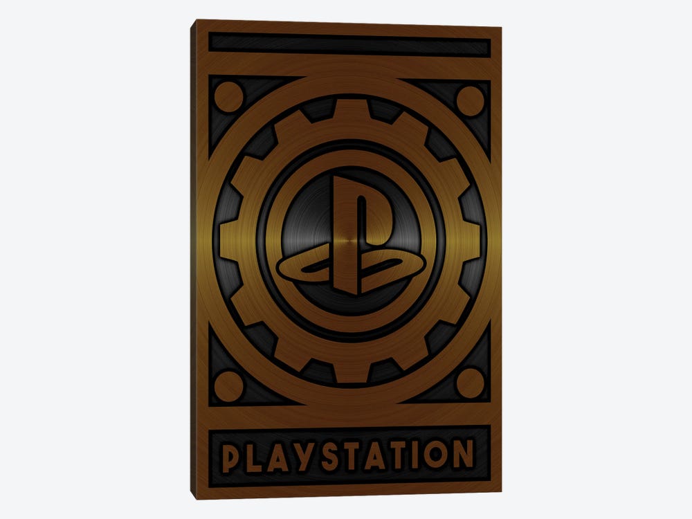 Playstation Gold by Durro Art 1-piece Canvas Art Print