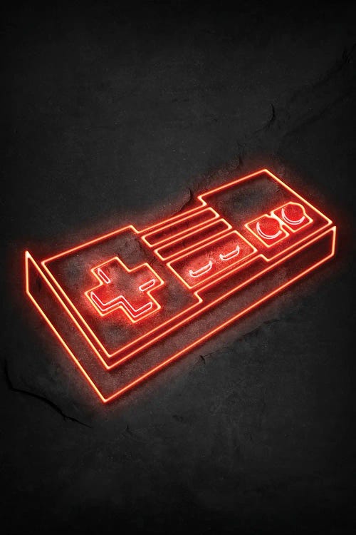 Nintendo Controller Neon