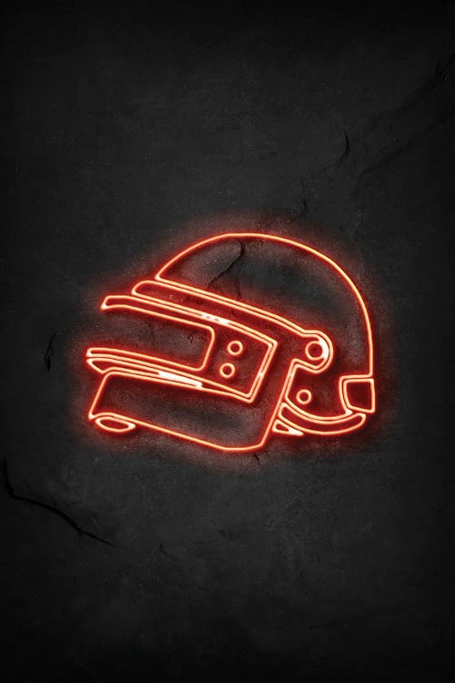 Pubg Helmet Neon