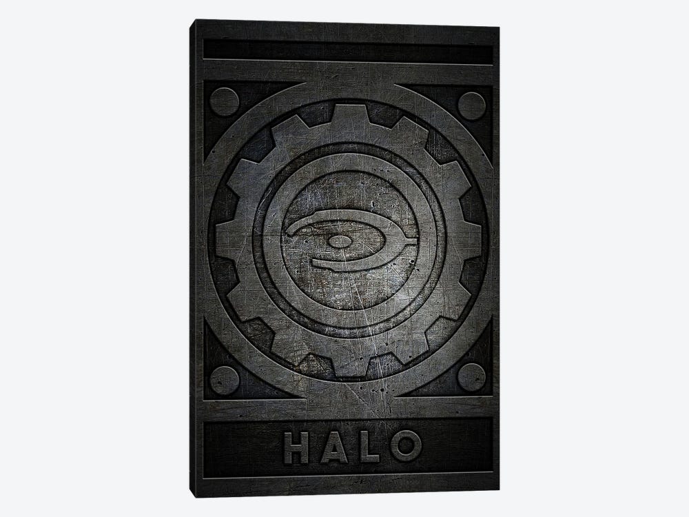 Halo Metal by Durro Art 1-piece Canvas Print