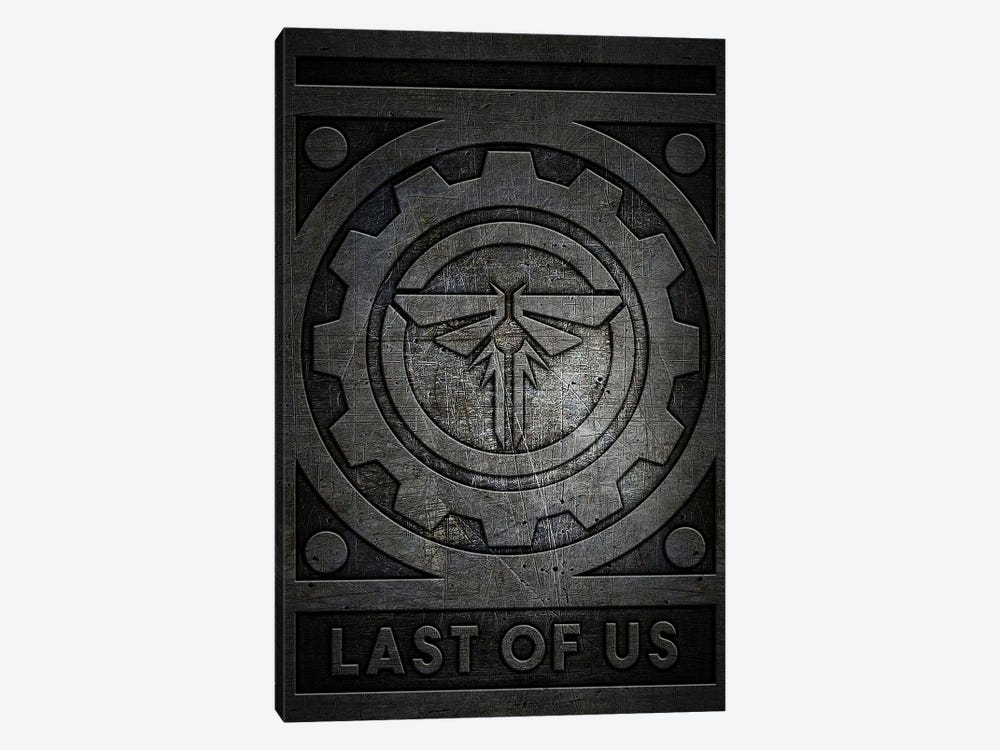 Last Of Us Metal by Durro Art 1-piece Canvas Print